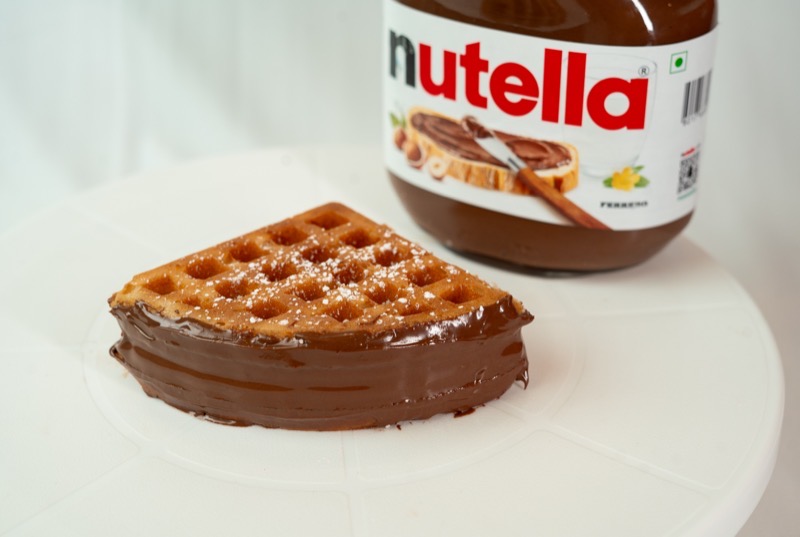 Choco Nutella Indulgence Waffle