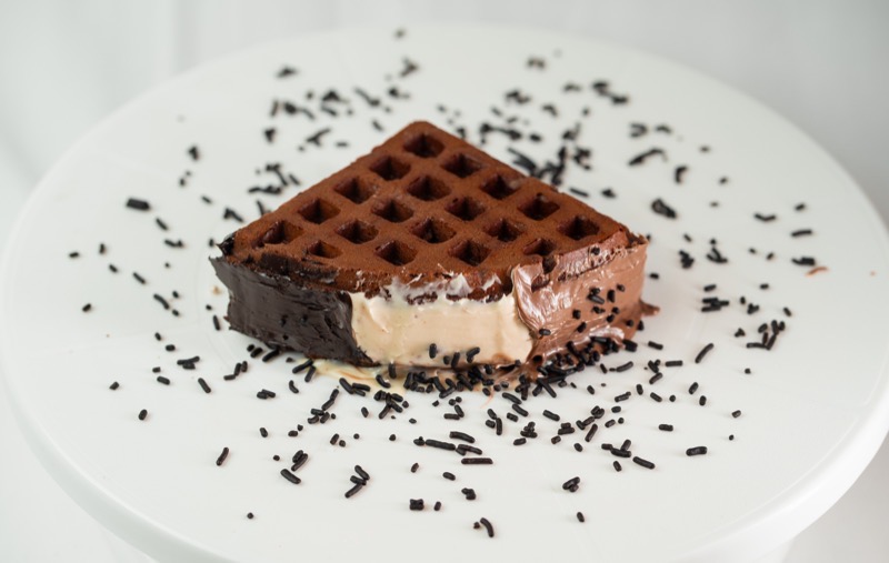 Triple Choco Delight Waffle