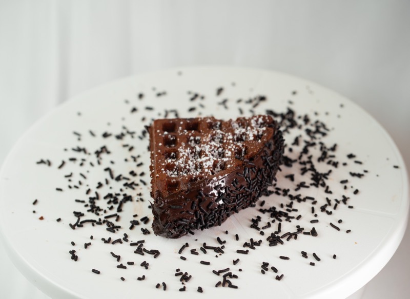 Dark Choco Overload Waffle